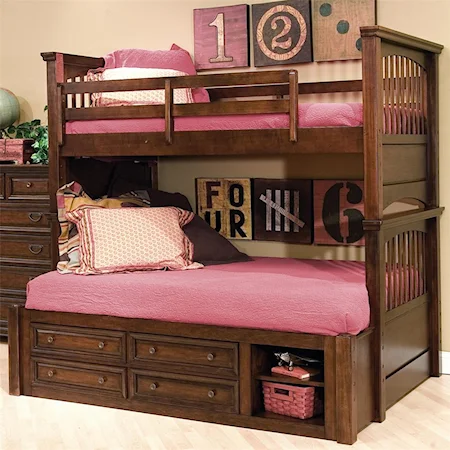 Twin Over Full Bunk Bed